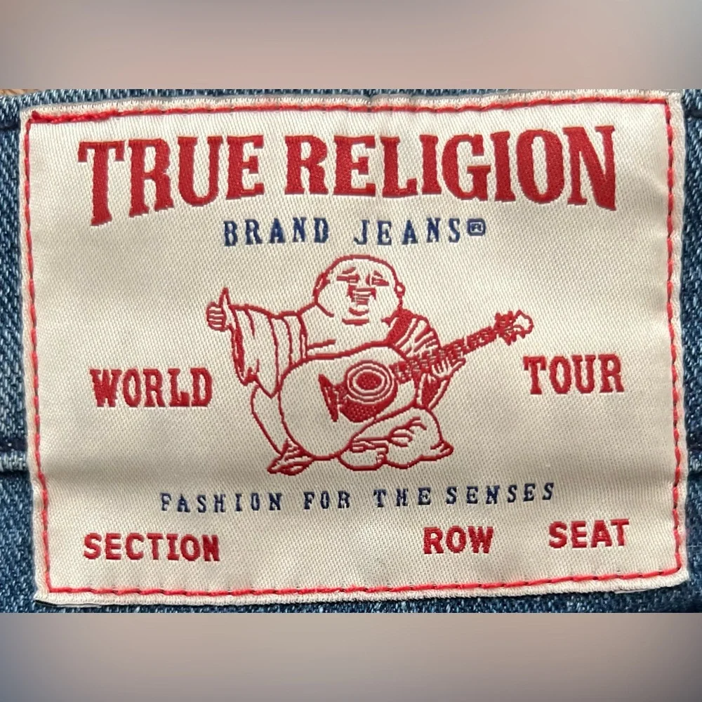 True Religion Men’s Jeans Ricky Relax Straight Size 34